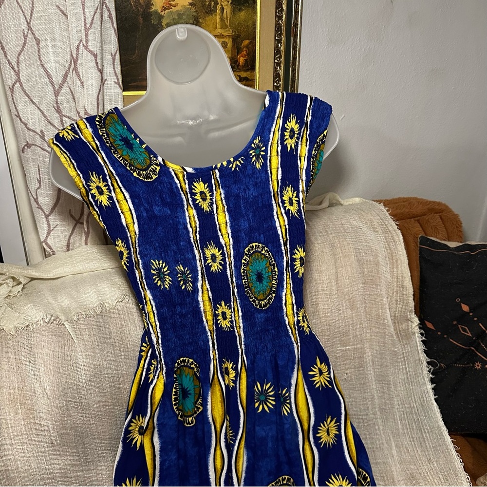 Celestial Y2K whimsigoth boho dress 90s witchy practical magic style sun & moon